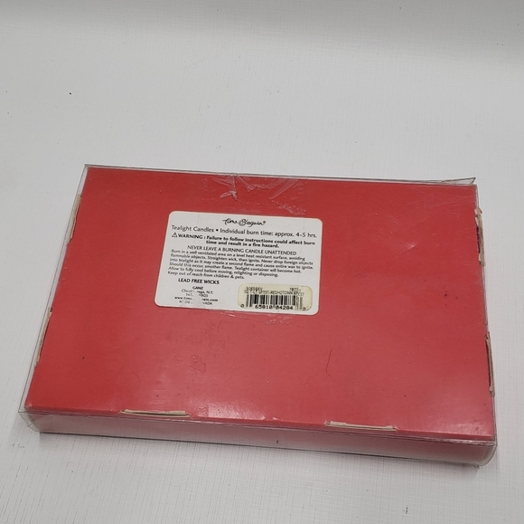 Ganz Time & Again Candle Red Votive Tealight Set Cinnamon Scented Valentines - Picture 12 of 16